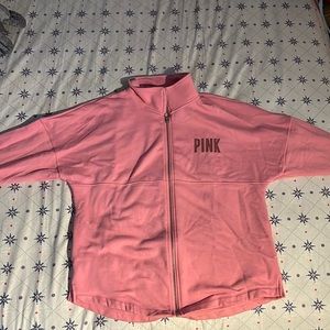 Pink Pink zip up in medium
